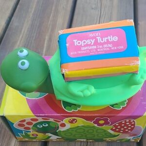 Avon Topsy Turtle Soap - Green